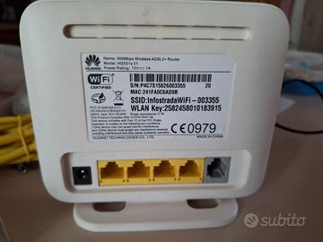 Modem ADSL più router wireless