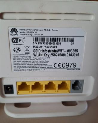 Modem ADSL più router wireless