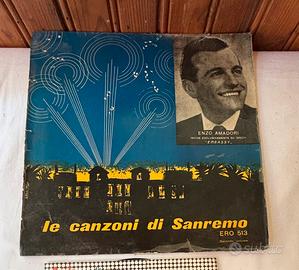 Vinile 33 giri le canzoni di Sanremo del 1958