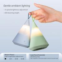 Altoparlante wireless con luce da campeggio IP67 