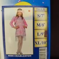 Vestito Charleston Bambina Taglia L/9 anni