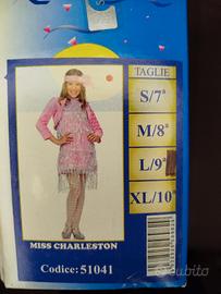 Vestito Charleston Bambina Taglia L/9 anni