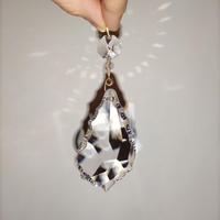 Pendente a foglia per lampadario Swarovski