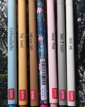 set 7 penne legami fuori produzione 