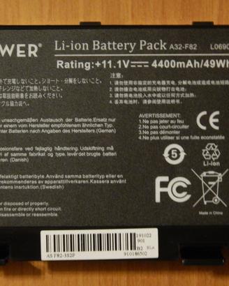 Batteria per PC portatile