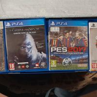 3 giochi ps4 e uno ps5