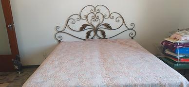 letto in ferro battuto 