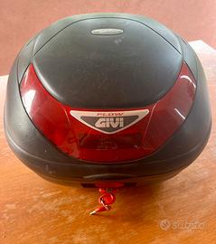 Bauletti Givi Flow con piastra e chiavi originali