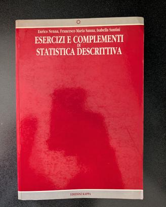 Esercizi e complementi di statistica descrittiva