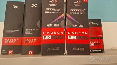 Mining Rig 8 GPU 6x RX 580 8gb 2- 6700 xt 12gb 