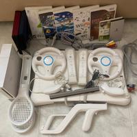 Nintendo Wii con tanti giochi e accessori
