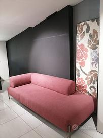 Divano moderno Jordan  tessuto bouchlet cm.250x109