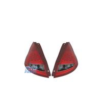 FANALI PER FORD FIESTA MK7 08-12 LED ROSSO AFFUMIC