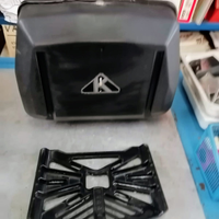 Valigia Kappa Moto Vintage 15 litri con Piastra