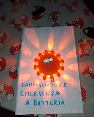 lampeggiante  emergenza vintage a led