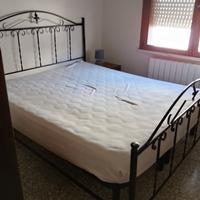 letto in ferro battuto completo 
