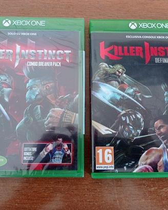 Killer Instinct edizione 1 e 2 in  lotto xbox