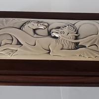 Scatola Ottaviani 1976, Lastra in argento 925