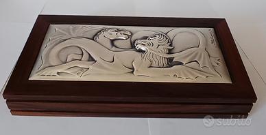 Scatola Ottaviani 1976, Lastra in argento 925