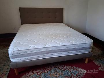 Letto matrimoniale come nuovo+materasso memory 9 z