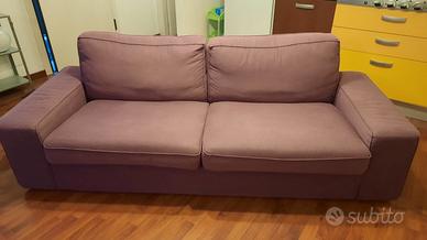 Divano Ikea Kivik 3 posti viola 