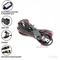 Cablaggio collegamento fari aggiuntivi moto 3mod