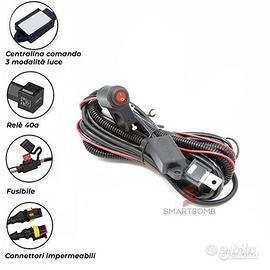 Cablaggio collegamento fari aggiuntivi moto 3mod