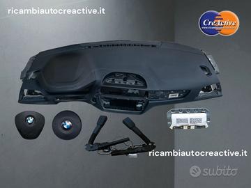 Bmw F20 F20 Con Cuciture Cruscotto Airbag completo