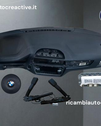 Bmw F20 F20 Con Cuciture Cruscotto Airbag completo