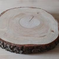 Fetta di tronco in  legno diametro 38 cm