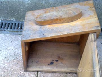 ANTICO  LUSTRASCARPE "SCIUSCIA " ANNI 40/50