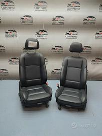 Sedili in pelle nera anteriore sx dx bmw f10 f11