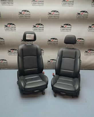 Sedili in pelle nera anteriore sx dx bmw f10 f11