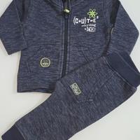 Tuta felpata 3/6 mesi