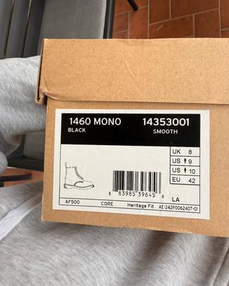 dr martens 1460 total black