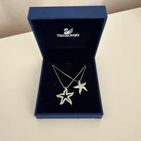 Swarovski doppia collana stelle marine