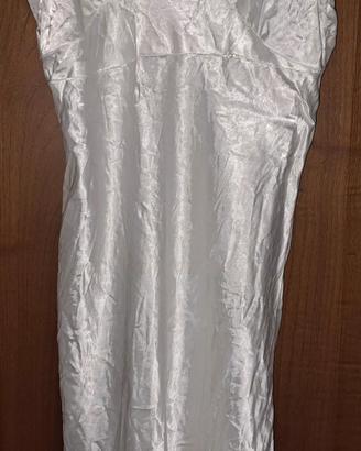 Camicia da notte sottoveste donna vintage in raso 