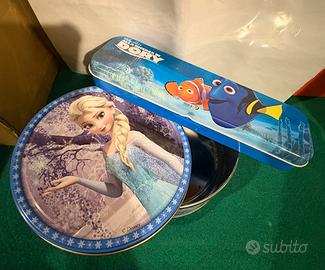 Contenitori Disney in metallo