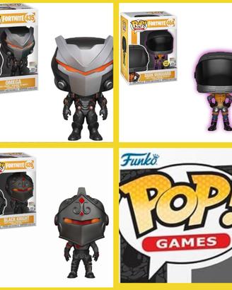 Funko Pop Fortnite Omega, Black Knight, Dark Vangu
