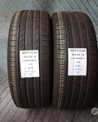 2 gomme 255 55 19 continental a353