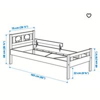 lettino bimbo + materasso  sfoderabile