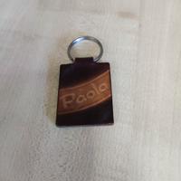 Portachiavi in Vera Pelle Artigianale "Paola" - Id