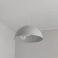 Lampada lampadario grigio per cucina salotto