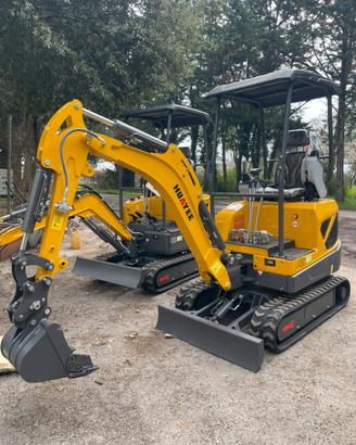 Mini escavatore 18 quintali