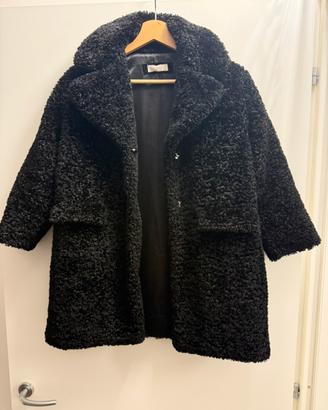 Cappotto eco pelliccia bambina 8 anni