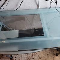 Scrivania in vetro per PC 120x60