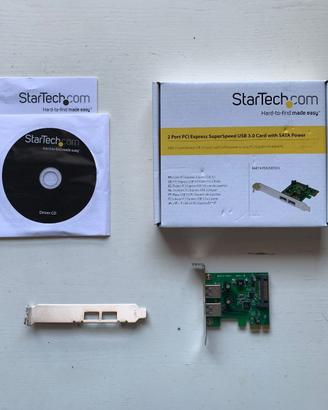 Scheda Controller NEC USB 3.0 PCIe x1