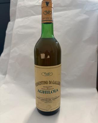 Bottiglia Vintage Vermentino di Gallura Aghiloi 60