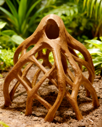 Radice decorazione terrario teca acquario