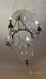 Lampadario a campana d’epoca